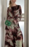 Długa Maxi Sukienka Asos Szyfon Oversize Chic