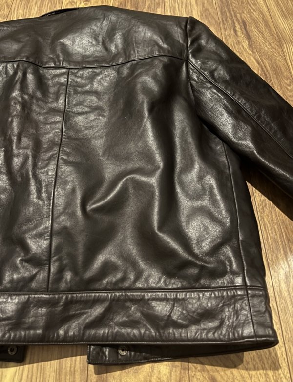 Skórzana Kurtka Leather Brown Vintage