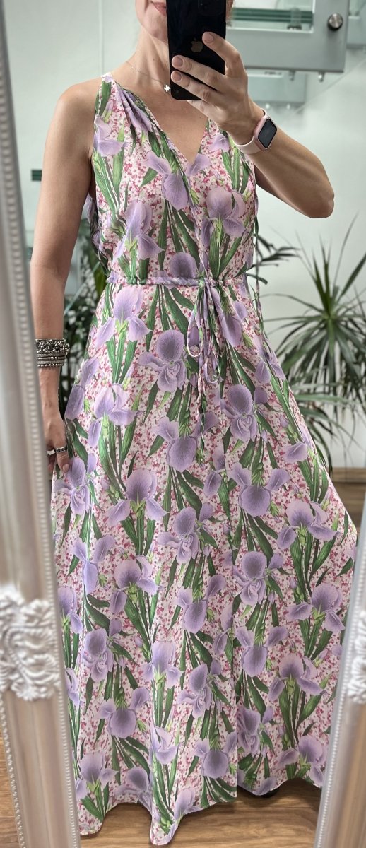 Zwiewna Sukienka Kwiaty Mango Boho Romantic