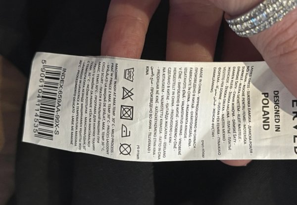 Długa Maxi Sukienka Reserved Len Lino Black