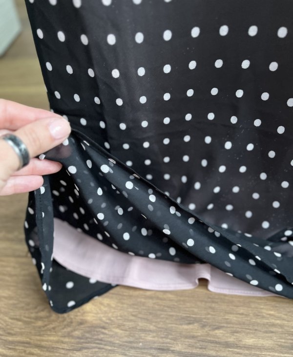 Lekka Sukienka Maxi Dots Retro Brown