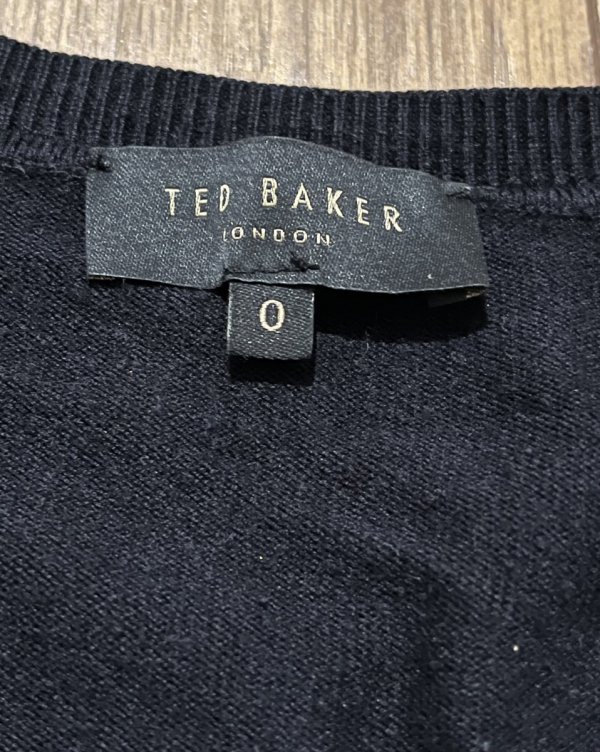 Rozpinany Sweter Ted Baker Viscosa Casual Flowers