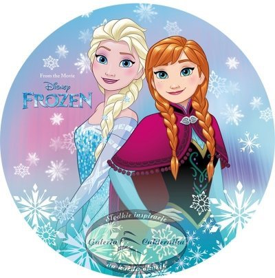Oplatek Na Tort Frozen Galeria Cukiernika Brzesko