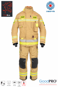Ubranie Specjalne 3 częściowe GoodPro FireRex z CNBOP i OPZ 