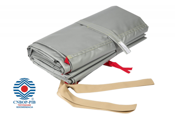 Samochodowa płachta gaśnicza Padtex Insulation SPG 6x8 Wielokrotnego użytku + torba transportowa