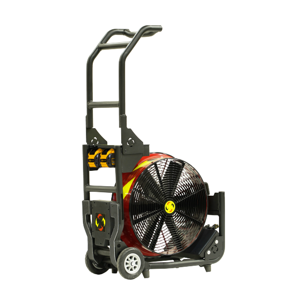 SuperVac V18-BK AKUMULATOROWY WENTYLATOR ODDYMIAJĄCY