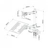 UCHWYT BIURKOWY DO MONITORA LED/LCD 13-27 + notebooka L-23 ART