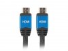 Kabel Lanberg Premium CA-HDMI-20CU-0018-BL (HDMI M - HDMI M; 1,8m; kolor czarny)