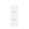 Listwa zasilająca Belkin Power Surge 8-PORT + 2xUSB-C 30W 900J 2m White