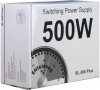 Inter-Tech SL-500 Plus moduł zasilaczy 500 W 20+4 pin ATX ATX Srebrny
