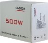 Inter-Tech SL-500A moduł zasilaczy 500 W 20+4 pin ATX ATX Szary