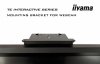 IIYAMA Monitor interaktywny 75 cali TE7514MIS-B2, INFRARED,50pkt,VA,4K,7H,WiFi,MIC,USB ANDROID 13, Google EDLA