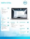 Dell Laptop Dell Pro 13 Plus PB13255/Ryzen AI 5 PRO 340/16GB/512GB SSD Gen4/13.3FHD+/Radeon 760M/FgrPr&SmtCd/FHD/IR Cam/Mic/WLAN