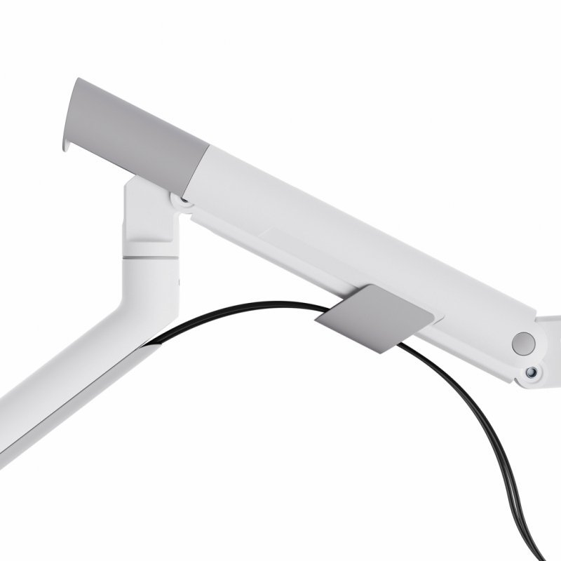 UCHWYT BIURKOWY GAZOWY DO 1 MONITORA LED/LCD 17-40" L-29GD ART 2-11kg 2xUSB 3.0 PREMIUM White