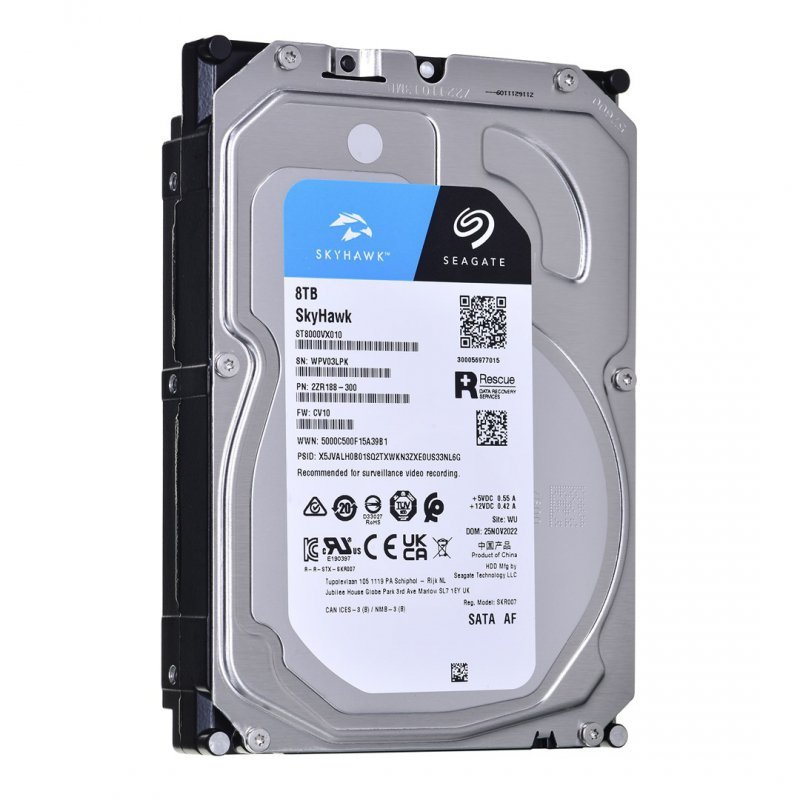 Dysk twardy HDD Seagate SkyHawk 8TB 3,5&quot; SATA ST8000VX010