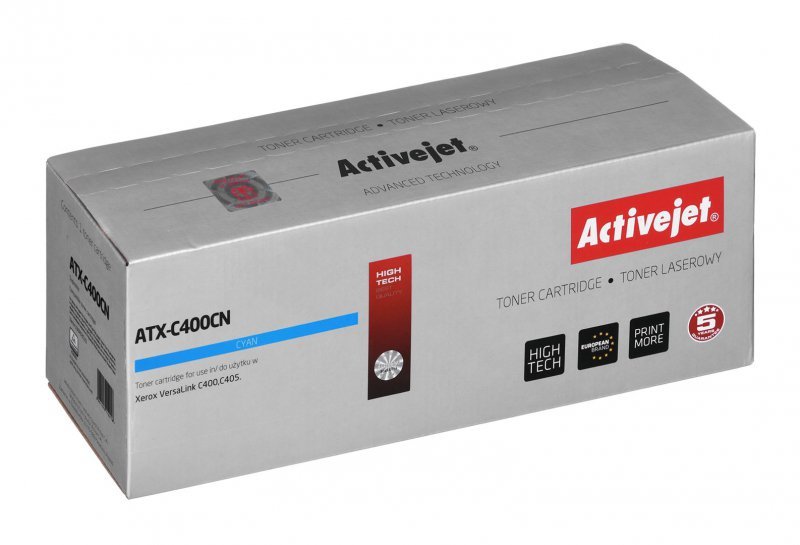 Activejet ATX-C400CN Toner (zamiennik Xerox 106R03510; Supreme; 2500 stron; niebieski)
