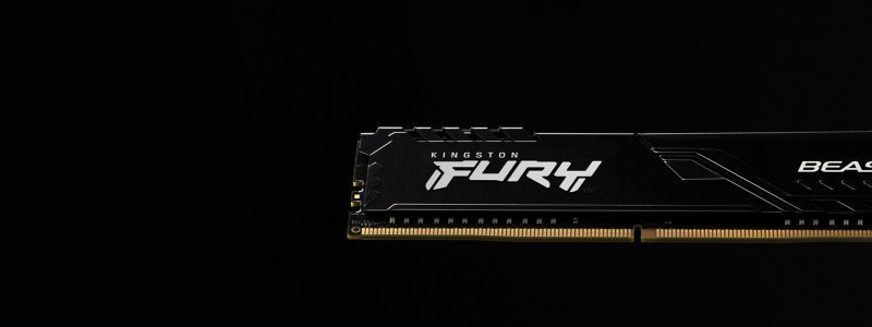Kingston FURY DDR4 8GB (1x8GB) 2666MHz CL16 Beast Black