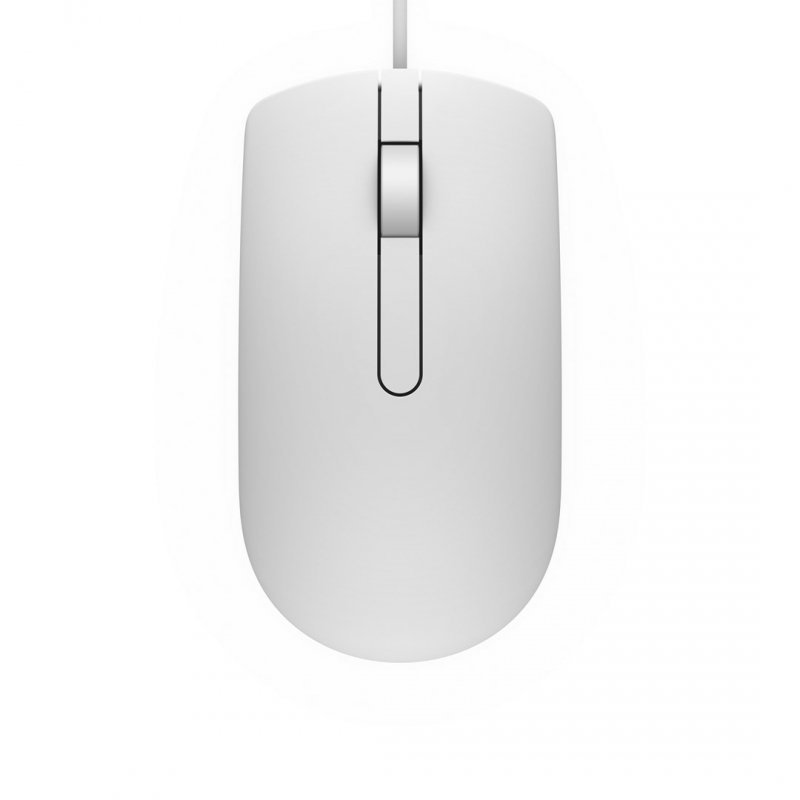 Mysz przewodowa Dell MS116 1000dpi biała