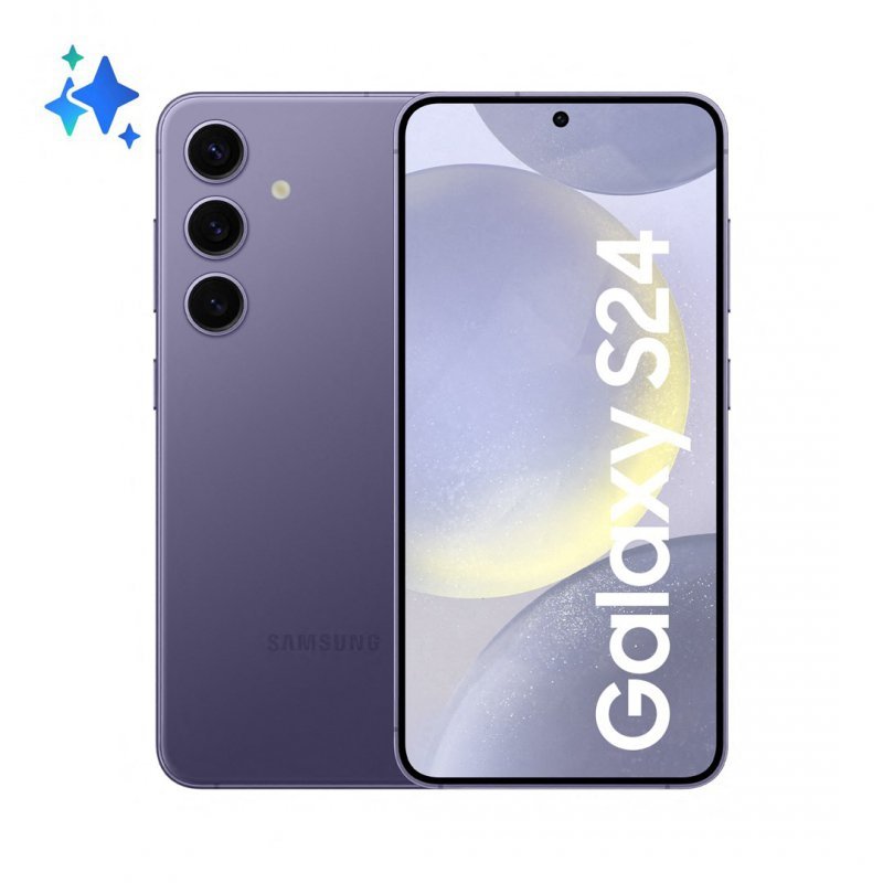 Smartfon Samsung Galaxy S24 (S921) 8/128GB 6,2&quot; 2340x1080 4000mAh 5G Dula SIM Cobalt Violet