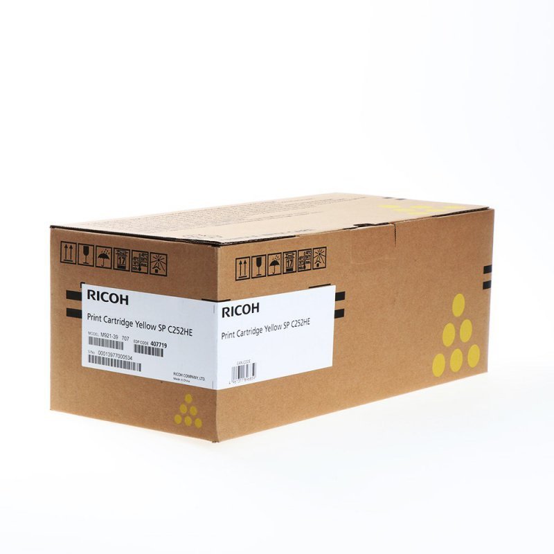 Ricoh Toner SP C252E  HC 407719 Yellow