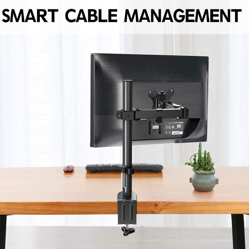 Techly ICA-LCD 503BK uchwyt / stojak do monitorów 81,3 cm (32&quot;) Biurko Czarny