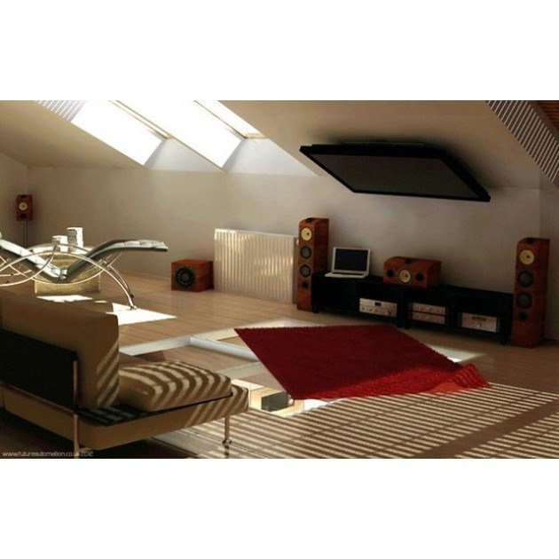 Techly ICA-CPLB 222 uchwyt do telewizorów 94cm (37&quot;) Czarny, Srebrny