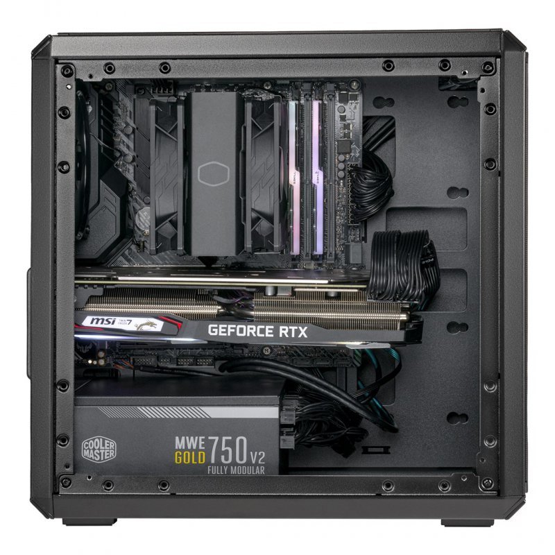 COOLER MASTER OBUDOWA MASTERBOX Q300L V2 MATX MINI TOWER CZARNA