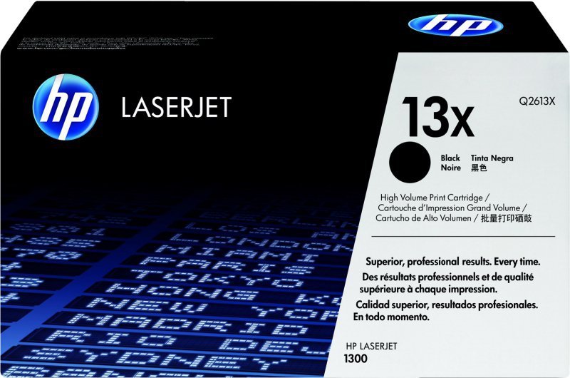 HP 13X oryginalny wkład z czarnym tonerem LaserJet XL