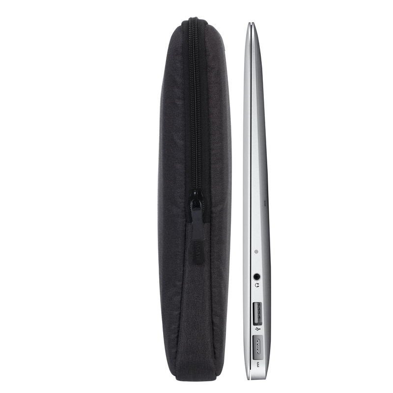 RIVACASE ETUI NA LAPTOP 15,6&quot; SUZUKA, CZARNE, Z MATERIAŁU WODOODPORNEGO