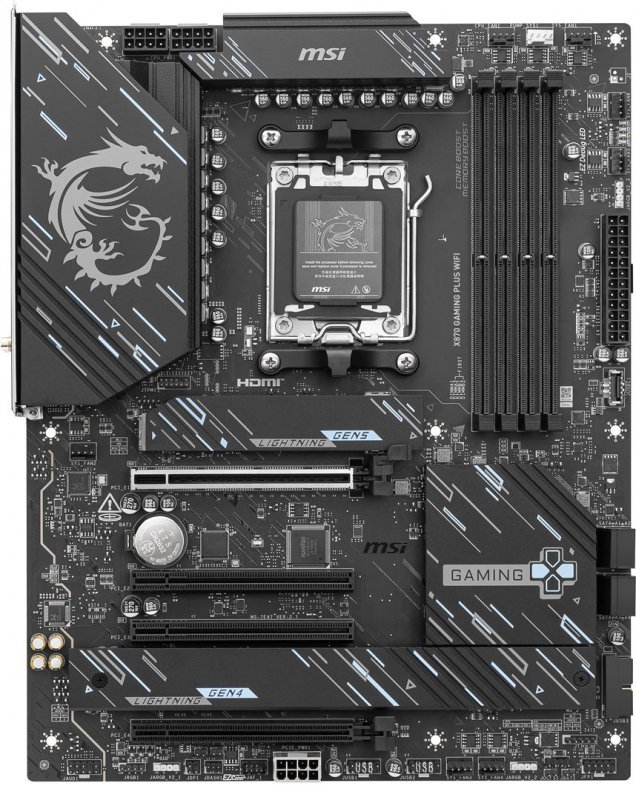 MSI X870 GAMING PLUS WIFI płyta główna AMD X870 Gniazdo AM5 ATX