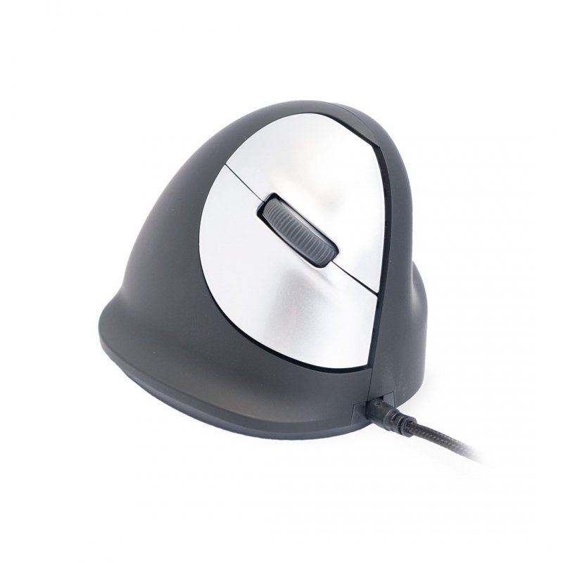 Ergonomiczna mysz R-Go Maus HE ergonomicznie praworęczna USB średnia czarna retail