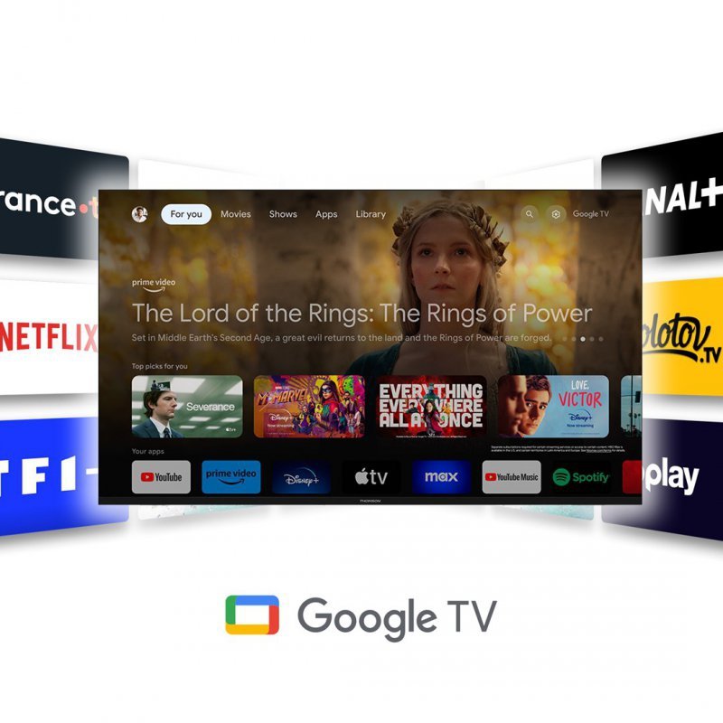 TV SET LCD 55&quot; QLED 4K/55QG6C14 THOMSON