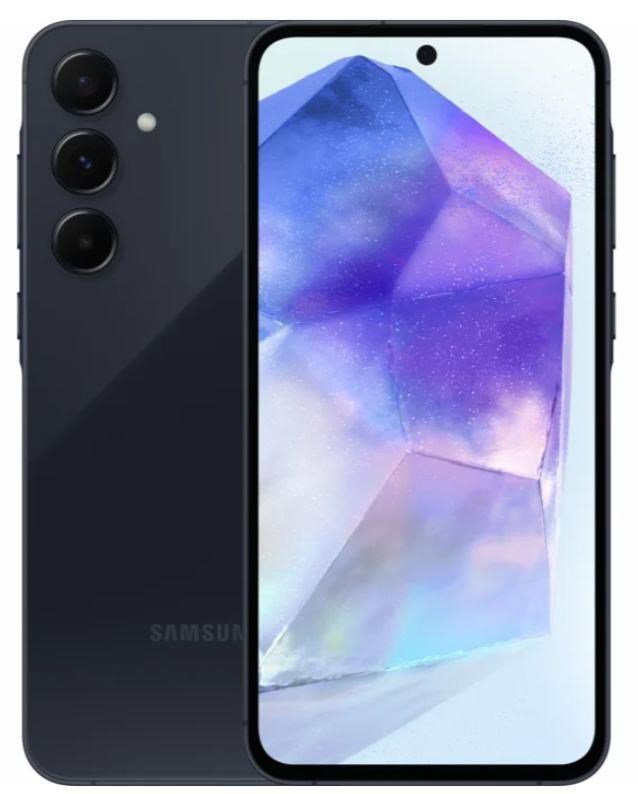 Samsung Galaxy A55 5G 16,8 cm (6.6&quot;) Hybrid Dual SIM Android 14 USB Type-C 8 GB 128 GB 5000 mAh Niebieski