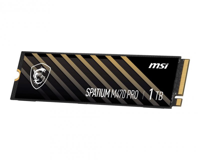 MSI SPATIUM M470 PRO PCIe 4.0 NVMe M.2 2 GB PCI Express 4.0 3D NAND