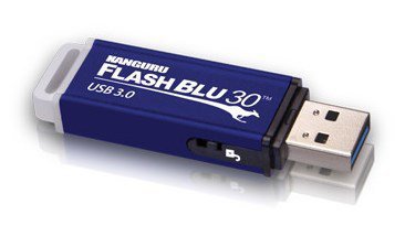Pamięć USB Kanguru ALK-FB30-16G - 16 GB - USB Type-A - 3.2 Gen 1 - 145 MB/s - Obrotowy - Niebieski