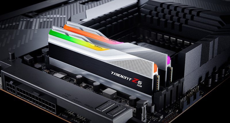 Pamięć DDR5 32GB PC 6000 CL32 G.Skill KIT (2x16GB) 32-TZ5RS RGB