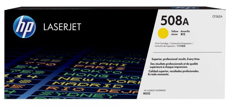 TONER CARTRIDGE 508A YELLOW/.