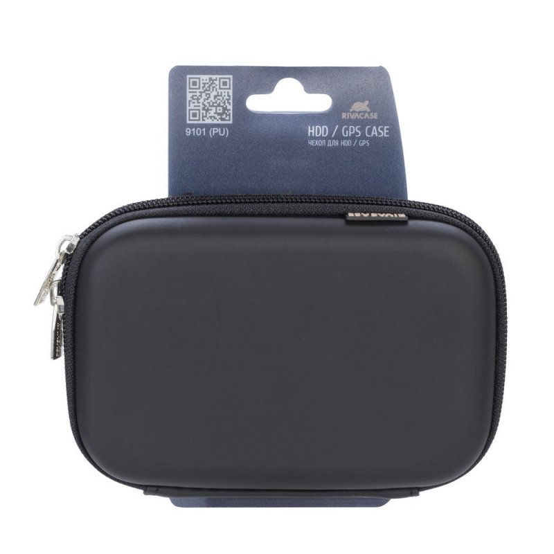 Rivacase 9101 10,9 cm (4.3&quot;) Futerał Czarny Poliester, Poliuretan