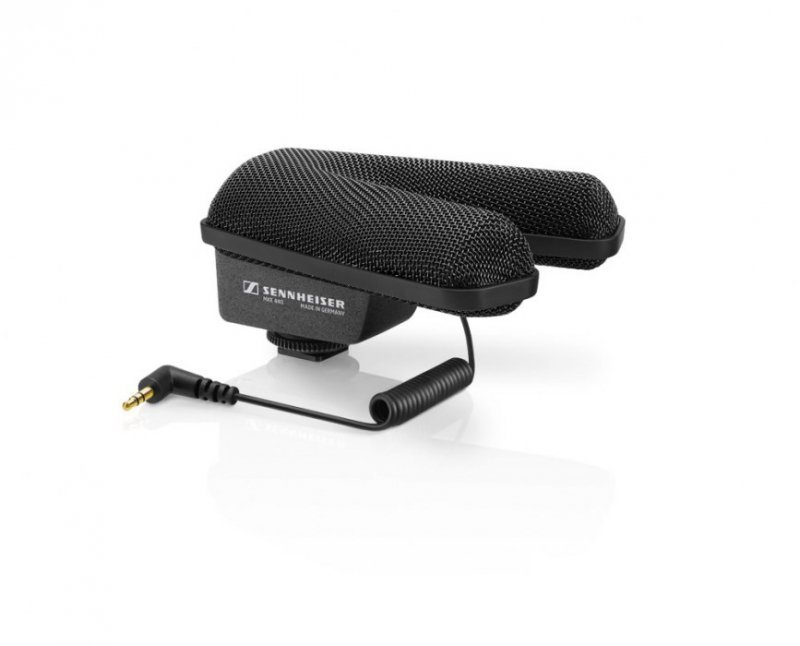 Sennheiser MKE 440 - Mikrofon pojemnościowy stereo, wyposażony w filtr dolnoprzepustowy (WYPRZEDAŻ)