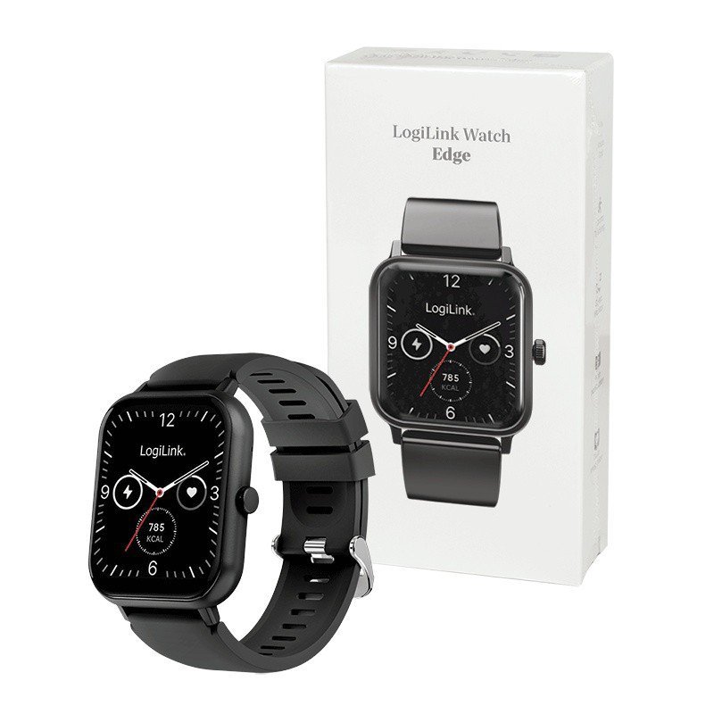 LogiLink Smartwatch LCD, BT5.2 IP68
