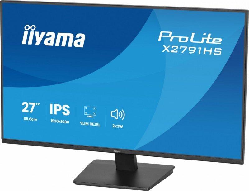 IIYAMA Monitor 27 cali X2791HS-B1 IPS, HDMI, DP, 120Hz,1500:1