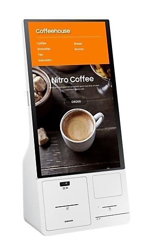 Samsung Monitor profesjonalny KIOSK KM24A/Tizen 24 cale Matowy, Dotykowa 16h/7 250(cd/m2) 1920x1080(FHD) S6 Player 3 lata d2d (L