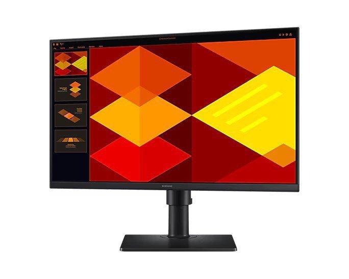 Samsung Monitor 24 cale S40GD IPS 1920x1080 FHD 16:9 2xHDMI 1xDP 2xUSB-A 2.0 1xUSB-B 5ms 100Hz HAS+PIV głośniki płaski 3YOn-Site