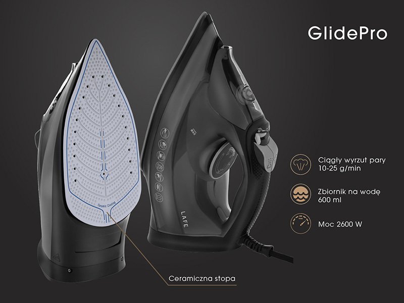 Żelazko parowe LAFE GlidePro 2600W