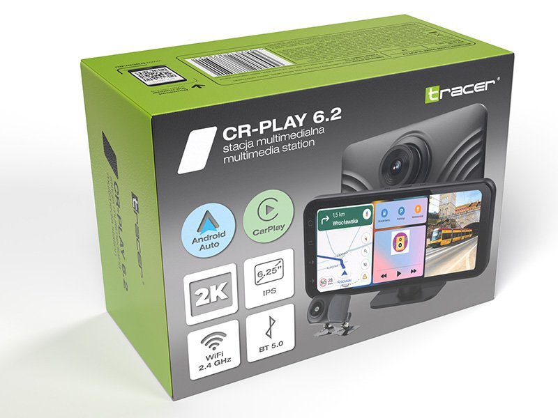 Stacja multimedialna TRACER CR-PLAY 6.2