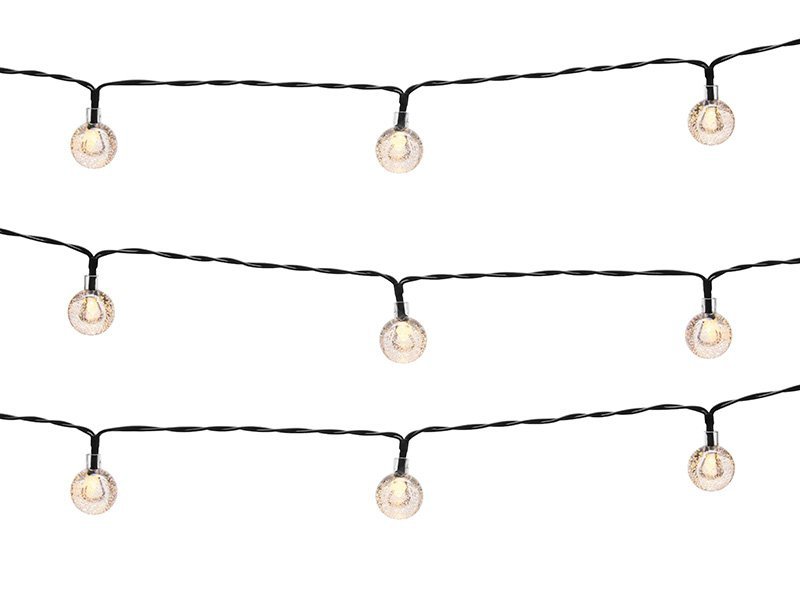 Girlanda ogrodowa TRACER solarna 30 LED 30 żarówek