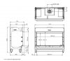 KOMINEK GAZOWY MatriX 1050/500 I Hybrid