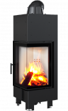 Kominek powietrzny stalowy MBN prawy BS 10 kW