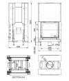 Wkład kominkowy DORAKO Linea DF V 810