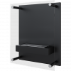 BIOKOMINEK GLASS czarny
